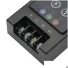 Rgb Controllers Wireless Rf Led Controller 30A Dc 12V Remote 8 Key For 5050 Strip Light Drop Delivery Lights Lighting Accessories Dhieh