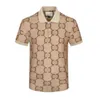 디자이너 남성 폴로스 T 셔츠 패션 프랑스 브랜드 남자 티셔츠 자수 완장 문자 배지 셔츠 반바지