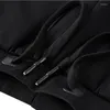 メンズトラックスーツ2023メンズフード付きスウェットシャツスポーツウェアウィンターフリースセット厚い暖かいフーディーパンツスーツカジュアルジャケット