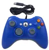 Nuovi controller di gioco USB Wired Xbox 360 con logo Joypad GamePad Black Controller con box di vendita al dettaglio Ship3089635