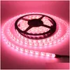 LED -strips DC 12V 24V 5050 SMD 4 in 1 RGBW 5m 300leds Waterdicht flexibel lint buiten decoartion druppel verlichting verlichting Hol dhjxn