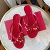 Desinger Flat Bottom Sandalen Zomer Strand Slippers Vrije tijd PVC Jelly Dames Schoenen