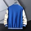 Mens Jackets ins hip Hop Casual Baseball Coat Slim Fit unisex Uniform Bomber For Youth Trend College Wear Autumn 230207