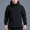 Hommes Vestes Hommes Veste Printemps Automne Militaire Polaire Tactique Thermique Respirant Western Sports Manteau pour Extérieur Plus La Taille 230207