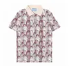 Designer Polo-Shirts Männer lässige Polos Designer Modebrief Stickstößel Sommer T-Shirt High Street Baumwoll Asien Größe M-3xl