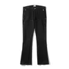 Мужские джинсы High Street Разрушенные потертые потертые широкие брюки в стиле ретро для мужчин и женщин Прямые рваные повседневные джинсовые брюки большого размера 230207