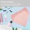 Bandanas cheveux écharpe tête florale Turban femmes en mousseline de soie femmes enveloppes Triangle fleur écharpes foulard élastique Protection soleil