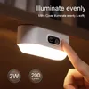 5 Colors Adjustable, Dimmable Tap Lights, 2000mAh Rechargeable Battery, Magnet Stick on Lights for Closet, Cabinet, Bedroom, Wall, Reading