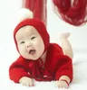 Clothing Sets Crochet Mohair Baby Clothes With Hat Set Born Pography Props Girls Boys Bonnet Romper DIY Po Shooting