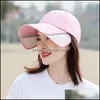 Ball Caps Hat Lady Summer Cap Korean Fashion Sunsn Couple Pl Sun Baseball Man 298 Q2 Drop Delivery Accessories Hats Scarves Gloves Dhrvu