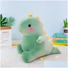 Stuffed Plush Animals New Toys Cute Little Dinosaur Figurines Dl Dragon Dolls Children Sleep With Pillow 22Cm Drop Delivery Gifts Dhl1D