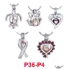 Lockets 300 Designs Pearl Cage Pendant Sier Love Wish Gem Beads Cages Locket Diy Charm Pendants Mountings For Jewelry Making Dhgarden Dhbpu