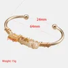 Natural Stone Bangle Jewelry Irregular Gold Plated Crystal Bangle Bracelet Bracelets Cuff Accessories 10 Styles M4273