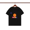 T-shirts pour hommes Mode Hommes T-shirt Canal 2023 Nouveau coton doux résistant aux rides Impression Lettres Casual Student Couple Shor283A