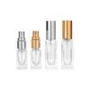 100pcs 3ml 6ml 9ml 유리 병 향수 분무 원자 천공 스프레이 병 화장품 샘플 바이알 리필 가능한 병