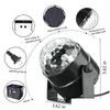 Efeitos de LED 7 Cores DJ Disco Ball Lumiere 3W Sound ativado a laser RGB Stage Ilumina￧￣o Efeito L￢mpada L￢mpada M￺sica de Natal K DHXGY