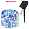 7/12/22/32/42M Solar String Fairy Lights Waterproof Outdoor Garland Solar Lights Christmas Wedding Garden Decoration.