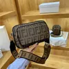 2023 Bags Clearance Outlets Handbag Bags Canvas female canvas printed broadband Single Messenger versatile three-layer mobile phone off