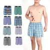 Pantaloncini da uomo 5 Pz/lotto Boxer Da Uomo Sottile Biancheria Intima Estiva In Cotone Uomo Big Size Breve Traspirante Plaid Flessibile Mutande Maschili Y2302