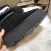 5 cm de alto Mujer Invierno Ultra Mini Boot Diseñador Australiano Plataforma Botas para hombres Cuero real Cálido Tobillo Botines de piel Zapatos lujosos