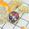 Lockets Selling Rainbow Color Stainless Steel Pendant Necklace For 67 Mm Round Pearls Aromatherapy Box Best Gift Drop Delive Dhgarden Dh0Qc