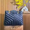 Loulou Puffer Designers Torby Kobiety na ramię luksusowe torebki meseger mody metaliczne torebki klasyczne sprzęgło crossbody ładne