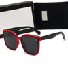 Zonnebril voor dames heren designer brillen originele brillen outdoor tinten PC metalen frame mode klassieke luxe zonnebril unisex met zwarte omlijste witte doos