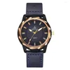 Montres de poche OTOKY 2023 mode hommes montre à Quartz haute qualité en cuir hommes 3.5