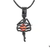 Médaillons Mode 100 pièces mélangent des perles noires Cage médaillon pendentif pour huître diffuseur d'huile essentielle livraison directe Je Dhgarden Dhy9E