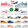 ABC Camo Sk8 Koşu Ayakkabı Tasarımcısı Sta Erkekler İçin Kadın Eğitmenler Pembe Mavi Patent Siyah Beyaz Turuncu Bej Pastel Yeşil Spor Ayakkabıları Açık Jogging Sports 36-45