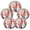 Andra evenemangsfestleveranser 5pcslot 16 "40 cm Flower Paper Lanterns Sakura Chinese Japanese Lantern Balls Wedding Birthday Decoration 230206