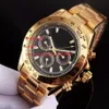 4 kolory Dostawca fabryki Sapphire 40 mm 116555 Automatyczne mechaniczne męskie zegarki męskie