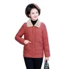 Women's Trench Coats Padded Elegant Mother Winter Cotton Coat Fashion Single Breasted Loose Outwear Parker Women Casual Warm Jacket