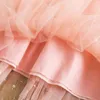 Girl Dresses Keelorn Kids Summer For Girls Fashion Sequins Sweet Princess Vestidos Ball Gown Mesh Patchwork Dress Baby Clothing