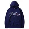 Hoodies Mens Sweatshirts الكورية Kpop Stray Kids Women Excluder Women Men Streatwear Sweatshirt Pullover Hoodie ملابس غير رسمية طويلة الأكمام الطويلة