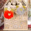 Party Decoration Christmas Fur Ball Angle Pendants Tree Hanging Pendant Xmas Ornaments Decorations for Home Kids Gift