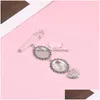 Charms Diy Pin Brooch Lacy Frame Charm Oval Picture With Pendant For Bridal Wedding Party Bouquet Po Drop Delivery Jewelry Findings Dhakc