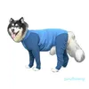 2020 nouveau grand chien vêtements dessin animé pyjamas pour Gril garçon chiens manteau 4 jambes chien combinaison sweat bouledogue chien vêtements animaux 44 gilet manteau