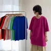 Women's TShirt Summer Women Candy Tshirt Oversize Boyfriend Style Tops Perfect Basic Tees Render Unlined Upper Garment 230206