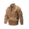 Winter Jacket Mens Autumn Cotton Pilot Jacket Coat Army Mens Bomber Jackets Cargo Flight Male Plus Size 6XL