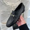 Chaussures habillées à talons bas en peau de mouton pour femmes Texture matelassée Rétro Business Mocassins formels Matériel Matelasse Sandales Designer Ballerines Chaussures de danse Classique Noir