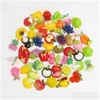 Charmes 30 Pcs Résine Fruit Bénédiction Sac Simation Accessoires Diy Crème Mobile Téléphone Shell Matériel En Gros Drop Delivery Bijoux Fin Dhzja