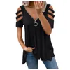 T-shirts Femme dessus de chemise Femme t-shirts femmes vêtements pour la mode d'été Ropa Mujer solide Vetement Femme t-shirts