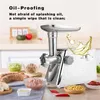 600W Simple Deluxe Electric Meat Grinder, k￶ksverktyg Tungt k￶ttf￤r, matkvarn med korv Kubbe Kit W113458257