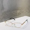 Marco de anteojos para mujer lente transparente hombres gaseoso estilo de moda protege los ojos UV400 con el caso 0225