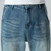 Heren jeans flodderige mannen harembroek los fit zacht 2023 streetwear retro blauw kwaliteit merk mannelijke denim broek oversized 42