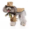 Ropa para perros Disfraces de Halloween Perros Ropa de cosplay Traje de pie para mascotas Divertido vertical para grandes y extra