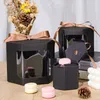 Подарочная упаковка Carton Creative Hexagon Candy Window Открытие Kraft Paper Packaging Gift Box поддерживает настройку 0207