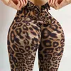 Leggings voor dames buigen camouflage naadloze vrouwen brief afdrukken hoge taille stretch stretcy fitness broek push omhoog