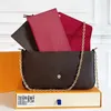 Женская сумка-мессенджер, кожаная сумка, вечерняя сумка, оригинальная коробка, цветочные шашки, код даты, серийный номер, рельефные узоры